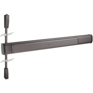 Dark Bronze Surface Vertical Rod Panic Exit Device F973512