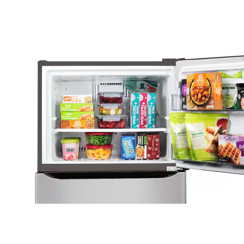 20 cu. ft. Top Freezer Refrigerator with Reversible Door in Stainless Steel K71238