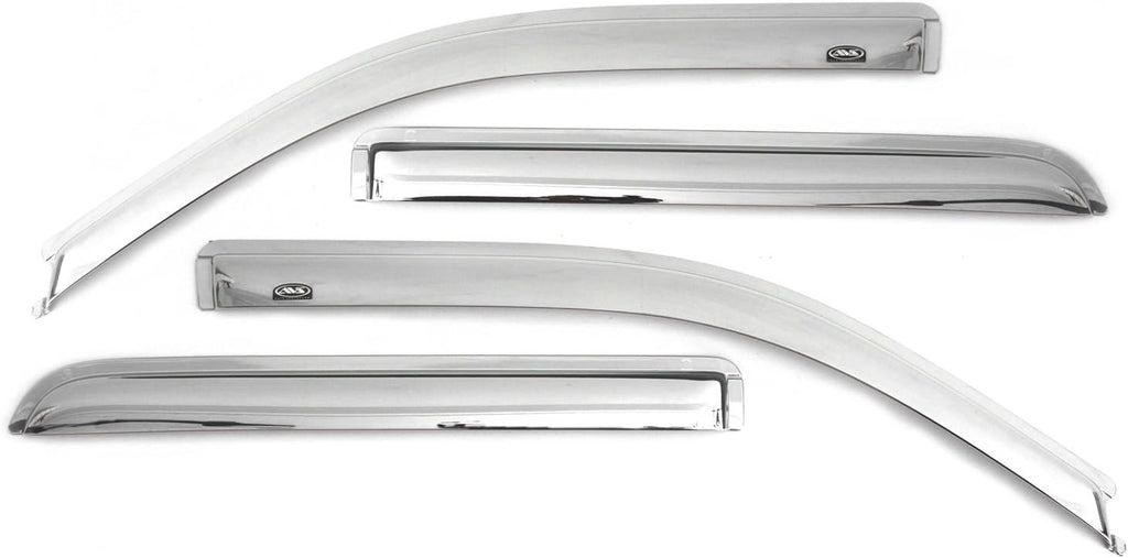 Dark Smoke Side Window Deflector 4-Piece Set R969