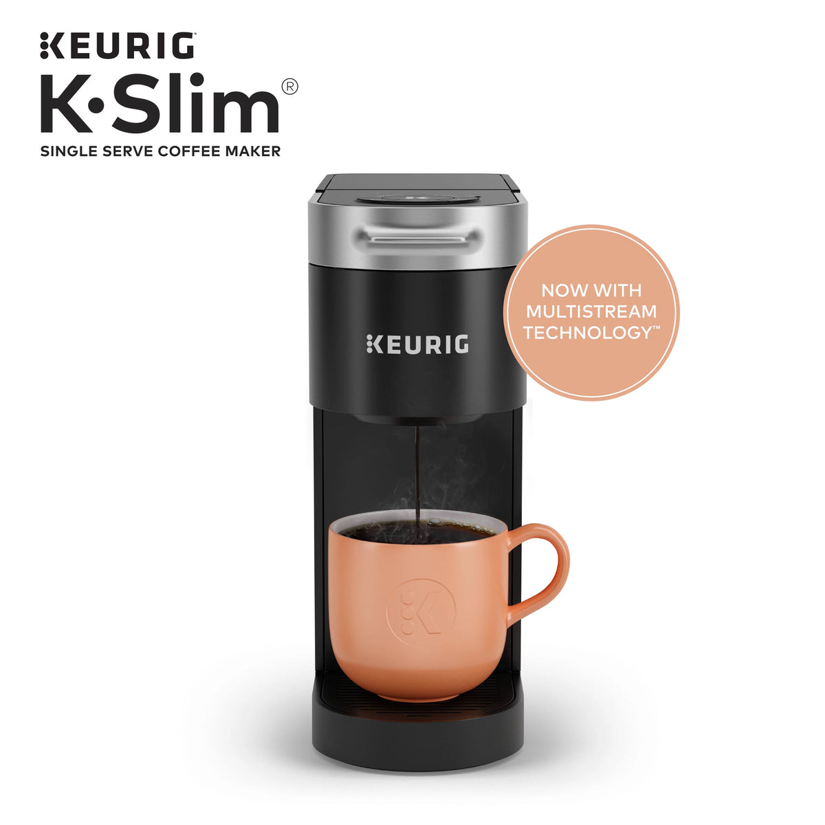 Black Single Serve K-Cup Pod Coffee Maker H83045