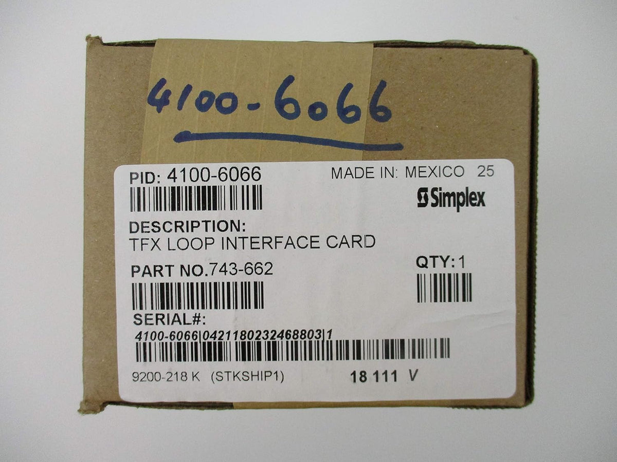 Loop Interface Card B31232