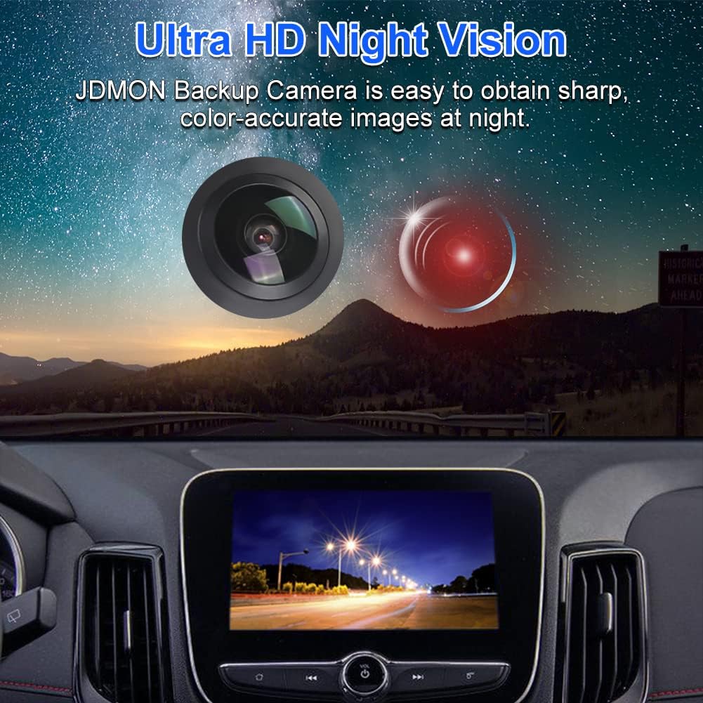 Rear View Backup Reverse Camera for Honda Accord Sedan 2014 2015 2016 2017 Pack of 2 N544