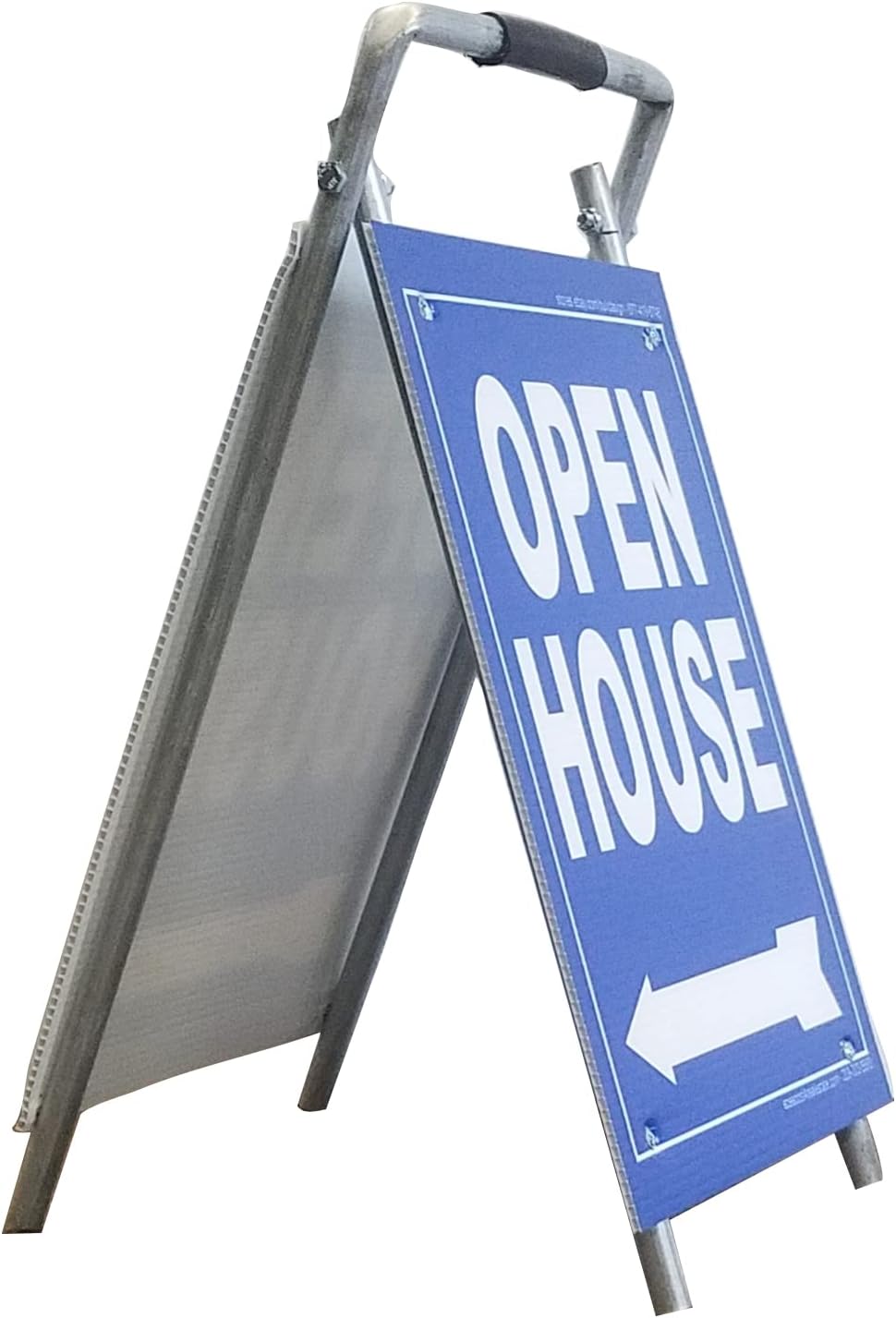 Blue A Frame Open House Sign Kit 5 Pack A278924