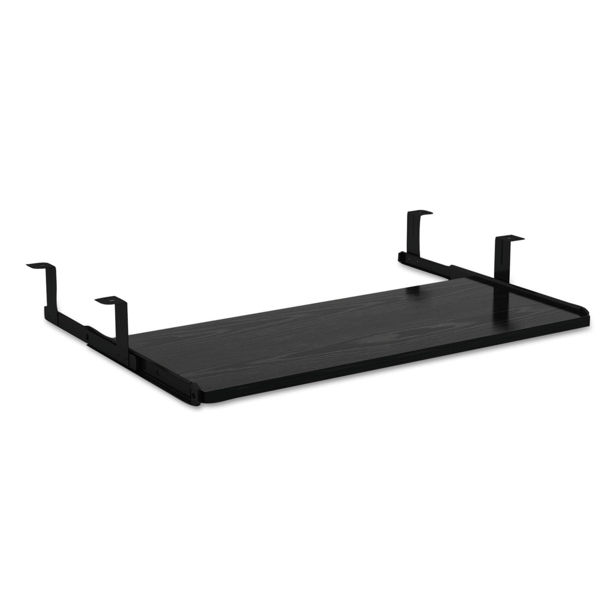Black Underdesk Keyboard/Mouse Shelf C84139