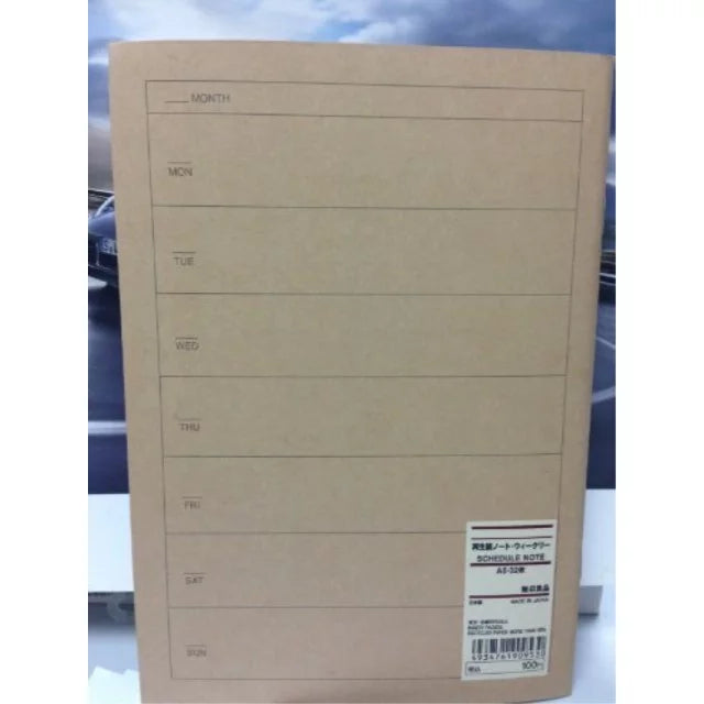 A5 Schedule Note P19176
