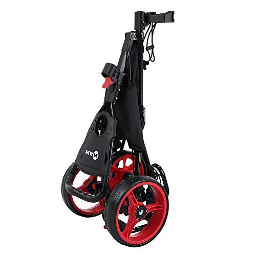 Golf Push Pull Cart with 360 Rotating Front Wheel R444