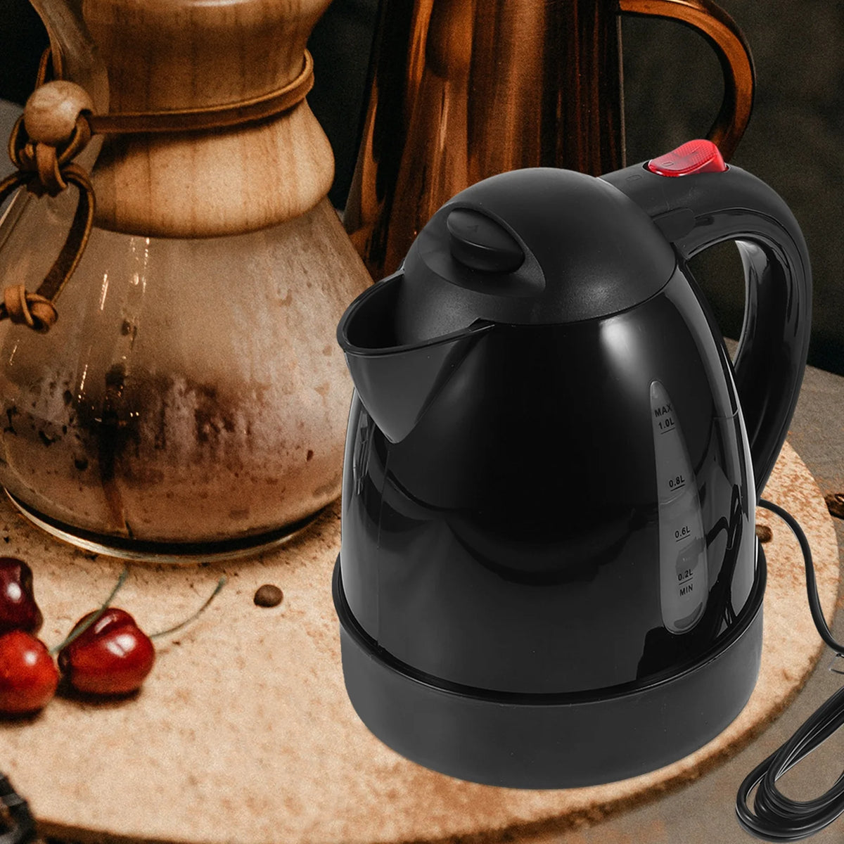 Car Hot Water Kettle Automatic Power-off Food Grade Electric Tea Boiler T991830