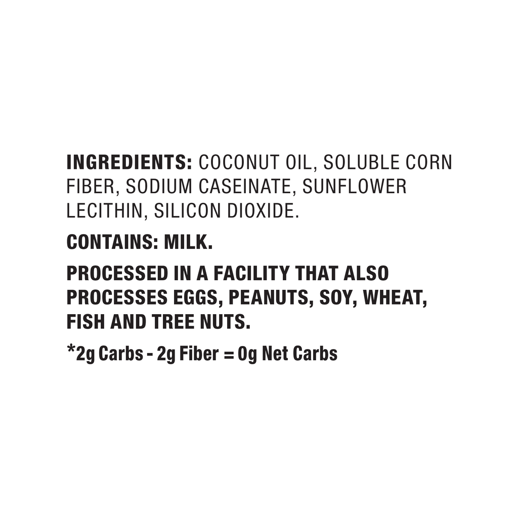 Coconut Oil Powder, Unflavored, 20 oz Z19865