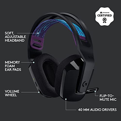 Black Wireless Gaming Headset V13066