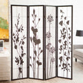 Botanical Print Room Divider B5544