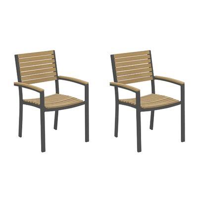 Stacking Patio Dining Armchair Y8866