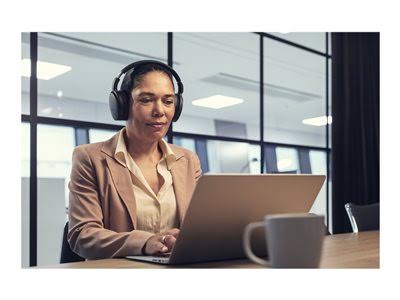 Bluetooth Wireless Over-Ear Headset - Noise-Canceling - Black H37509