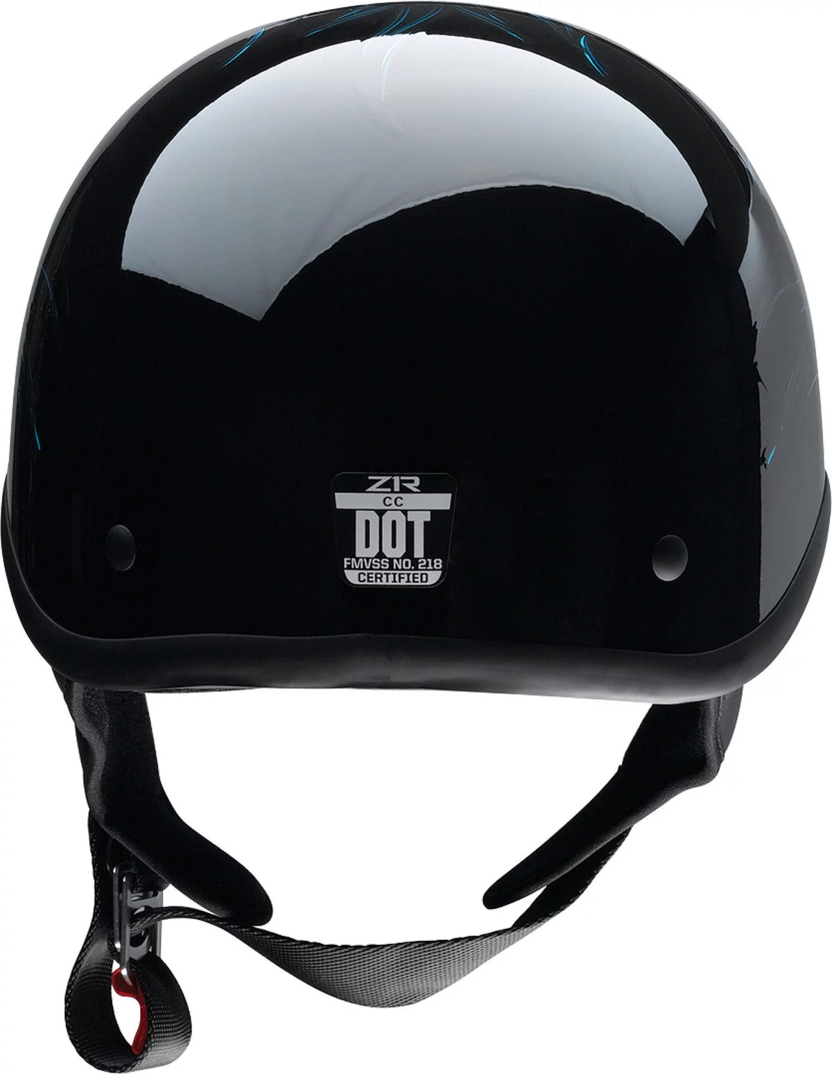 Blue Motorcycle Half Helmet V5080