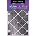 16x25x2 MERV 8 Pleated Carbon Air Filters 3 Pack U457452