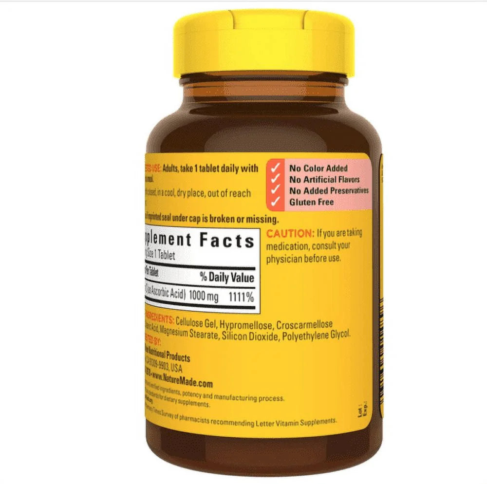 Vitamin C 1000 mg 100 Tablets I892