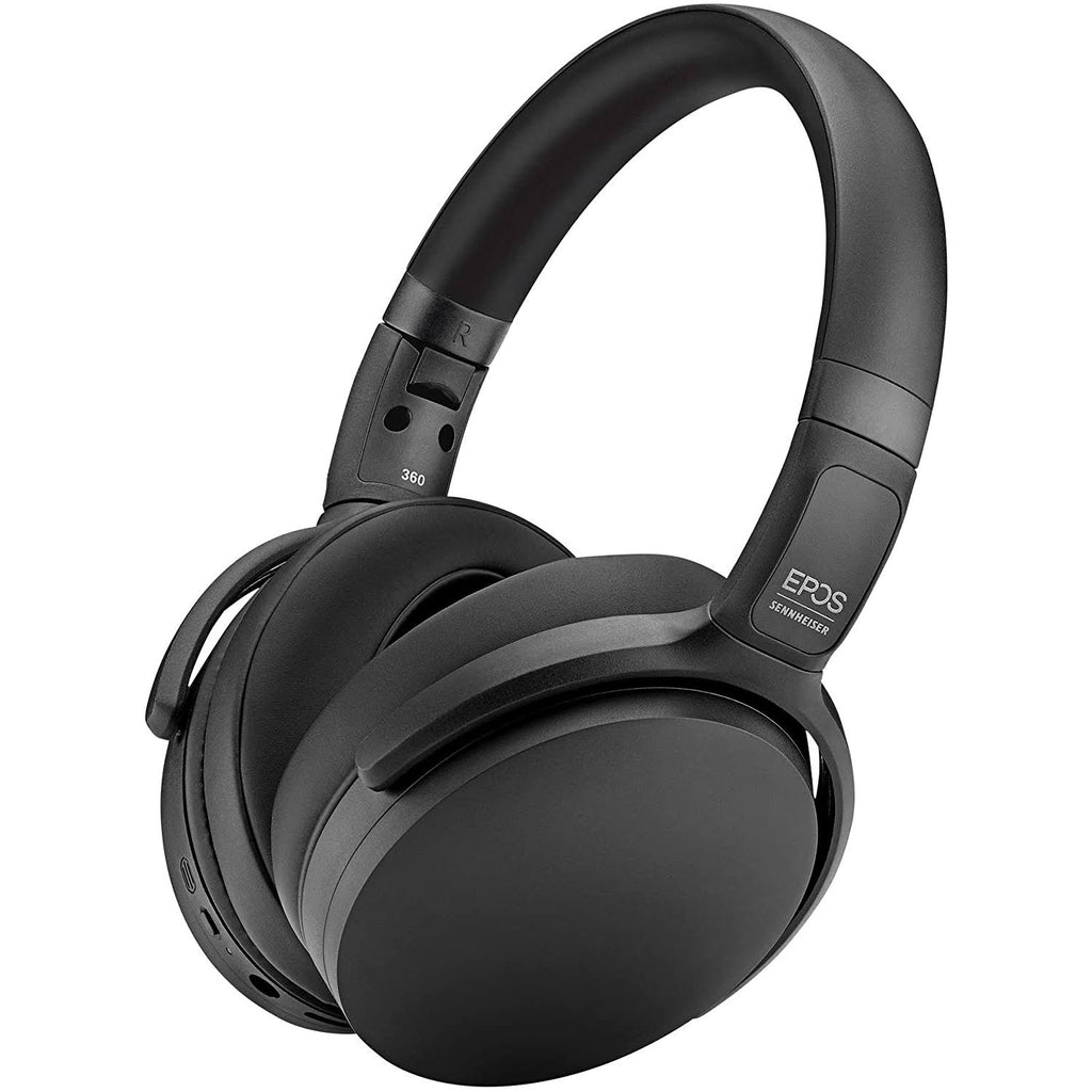 Bluetooth Wireless Over-Ear Headset - Noise-Canceling - Black H37509
