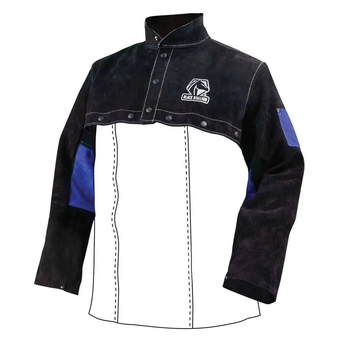 Leather Cape Sleeves X-Large D501