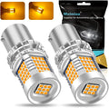 Amber Yellow LED Turn Signal Bulb 3400 Lumens Pack of 2 L18449