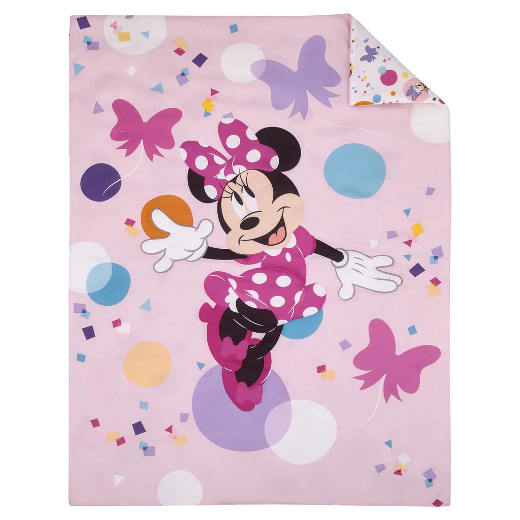 4-Piece Pink Lavender Toddler Bedding D8951