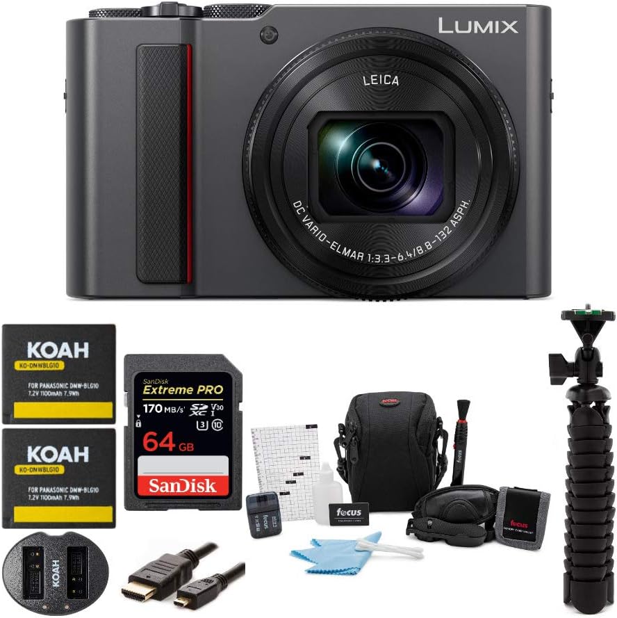 4K Camera 15X Lens Black J572773