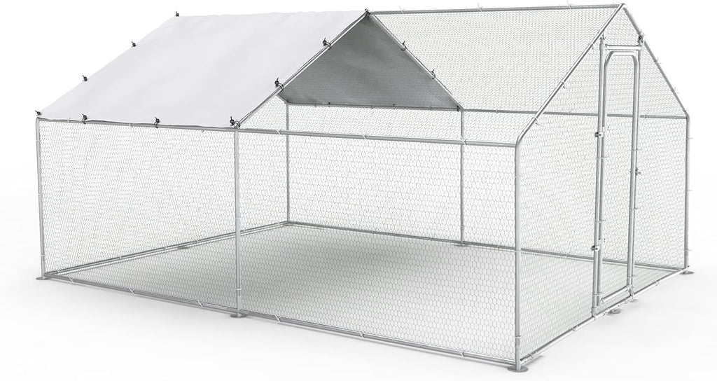 Large Metal Chicken Coop Run G4824