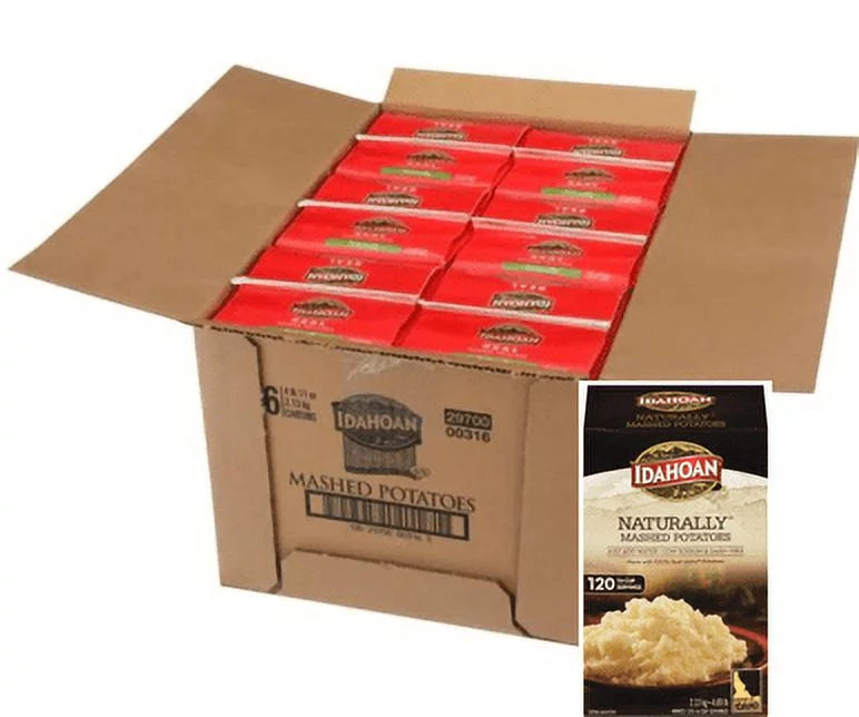 Low Sodium Naturally Mashed Potatoes 4.69lbs (6/Case) P5106