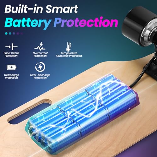 Electric Skateboard with Remote, 350W Brushless Motor E2761