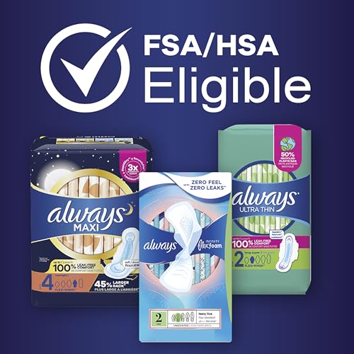 20 Count Heavy Overnight Maxi Pads with Wings F518