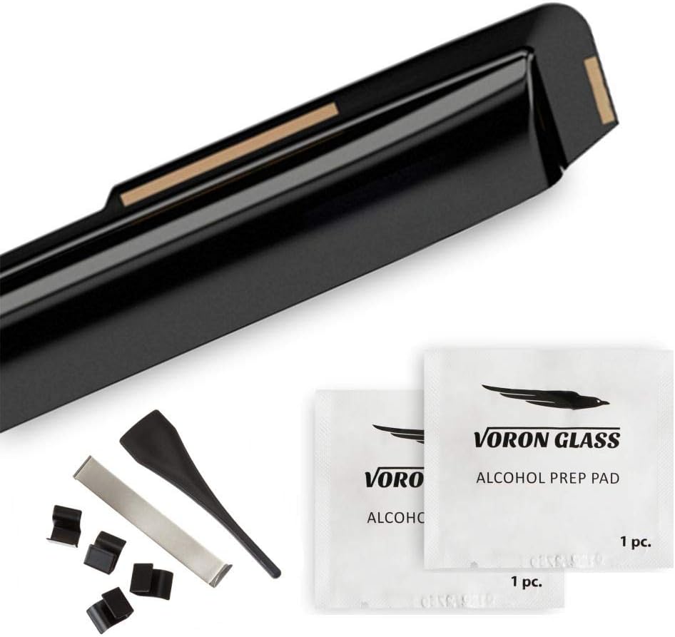 4 Pieces Glass Rain Guards for Trucks D325633