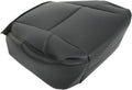 Driver Side Bottom Perforated Leatherette Seat Cover Black X755160