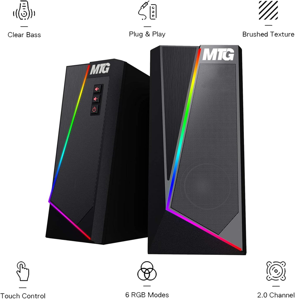 Desktop Computer PC, Intel Core i7 4th Gen, 16GB RAM, 1TB HDD, 22 inch Monitor, RGB Speaker, Keyboard Mouse, WiFi Windows 10 Pro 64-Bit (Renewed) H914