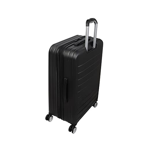 32" Hardside Checked Expandable Spinner, Smoke Blue W859260
