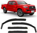 4 Pieces Glass Rain Guards for Trucks D325633