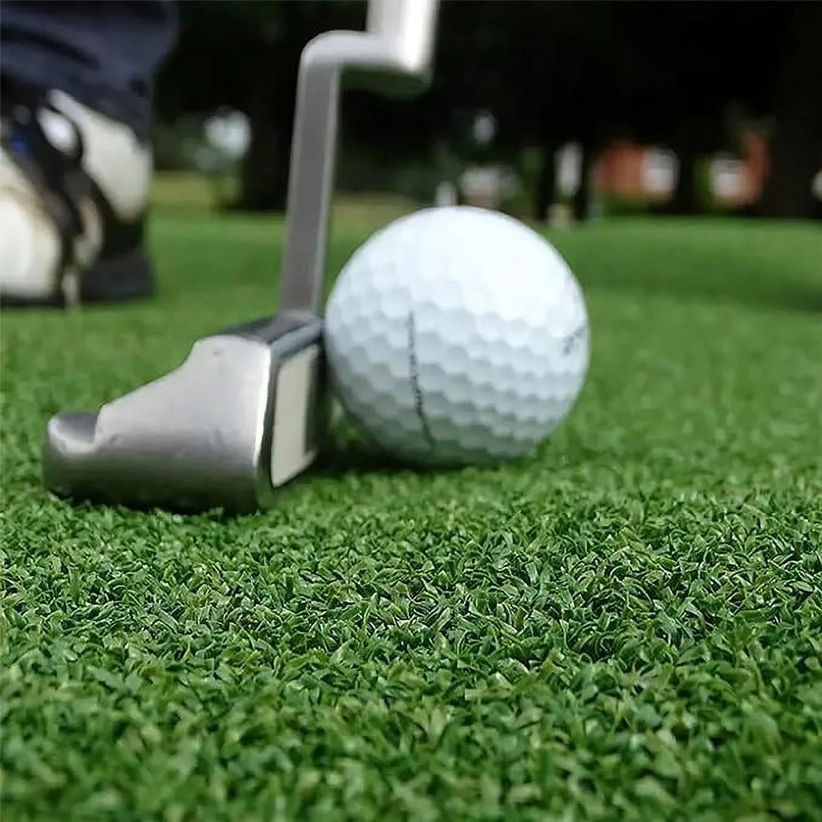 6'6" x 28' Green Artificial Turf Golf Hitting Mat U619261