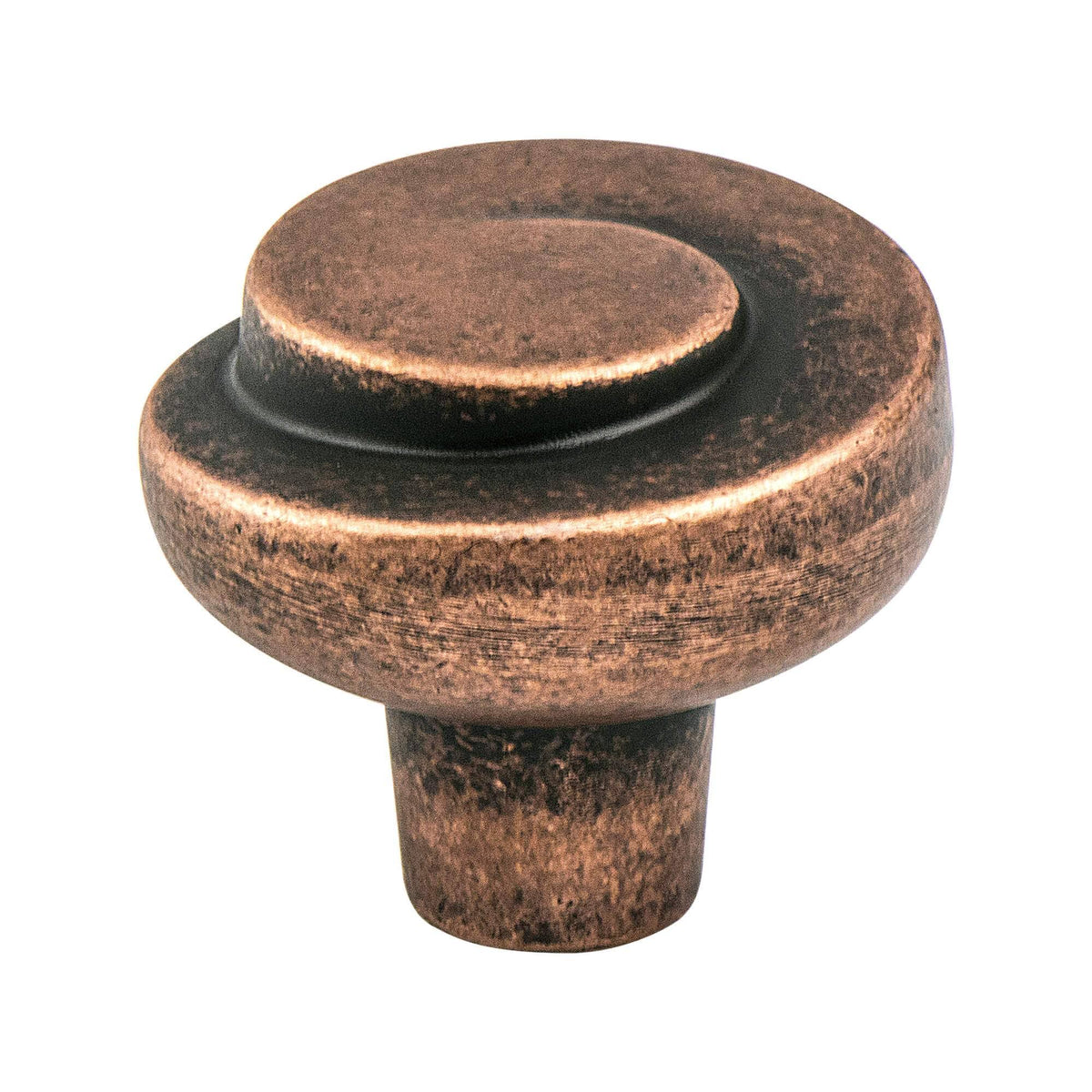 Rustic Brushed Brass Cabinet Knob A57978