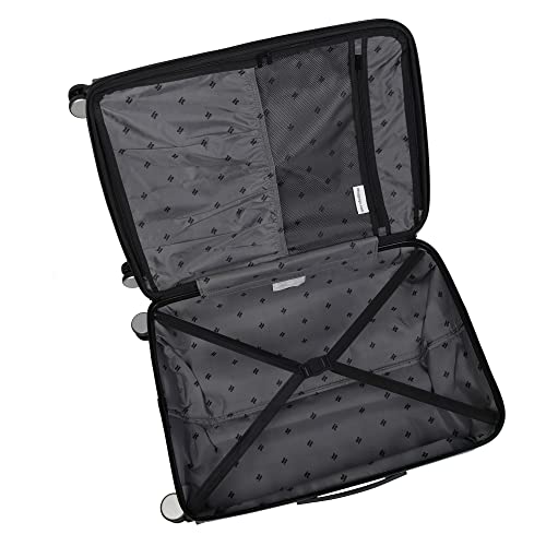 32" Hardside Checked Expandable Spinner, Smoke Blue W859260