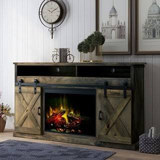 66-Inch Fireplace Console C69893
