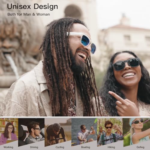Polarized Sunglasses with Bluetooth Speaker E6109