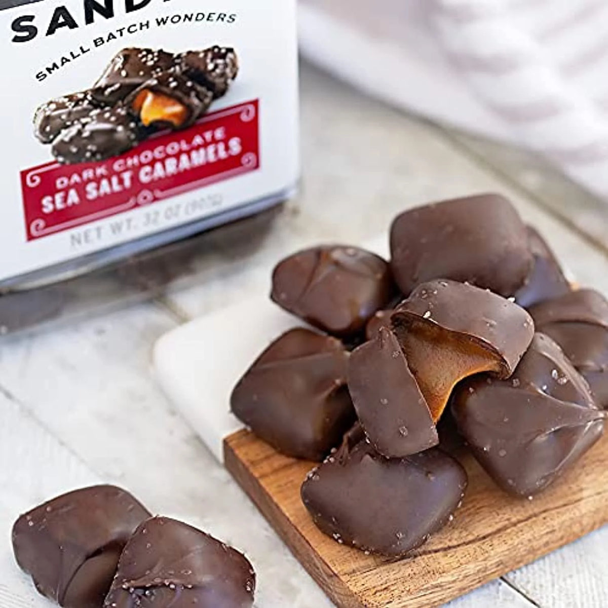 32 Oz Dark Chocolate Sea Salt Caramels C621071