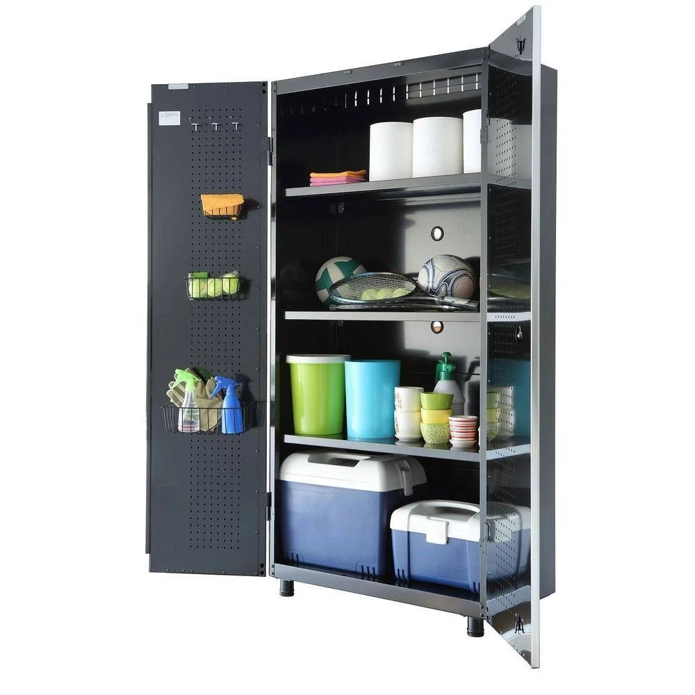 36 in. W x 1 in. H x 15 in. D Steel Shelf Set (2-Pack) E640574