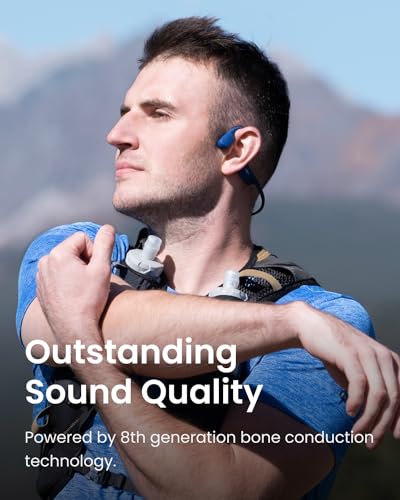 Black Open-Ear Bluetooth Bone Conduction Sport Headphones P79138