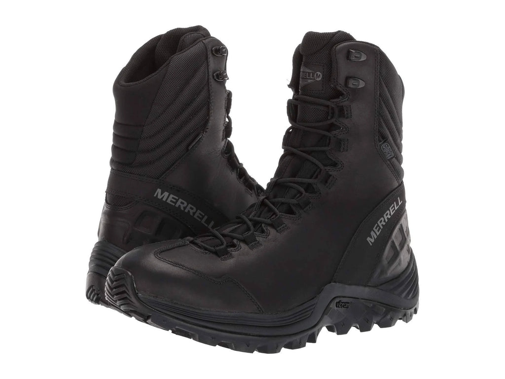 Black Waterproof Work Boots D7931