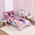 4-Piece Pink Lavender Toddler Bedding D8951
