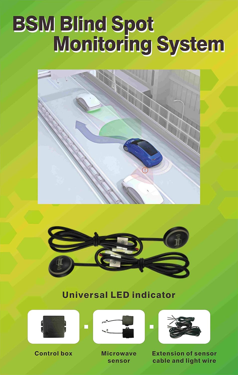 Radar Based Blind Spot Sensor and Rear Cross Traffic Alert System A965