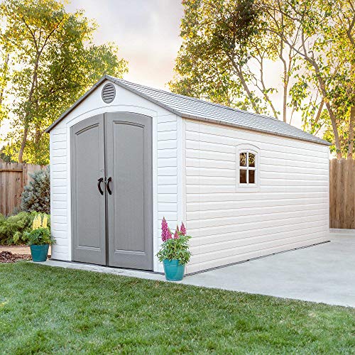 8 x 15 Ft. Outdoor Storage Shed, Desert Sand S70790