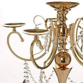 Gold Metal Candle Holder Candelabra Q70201