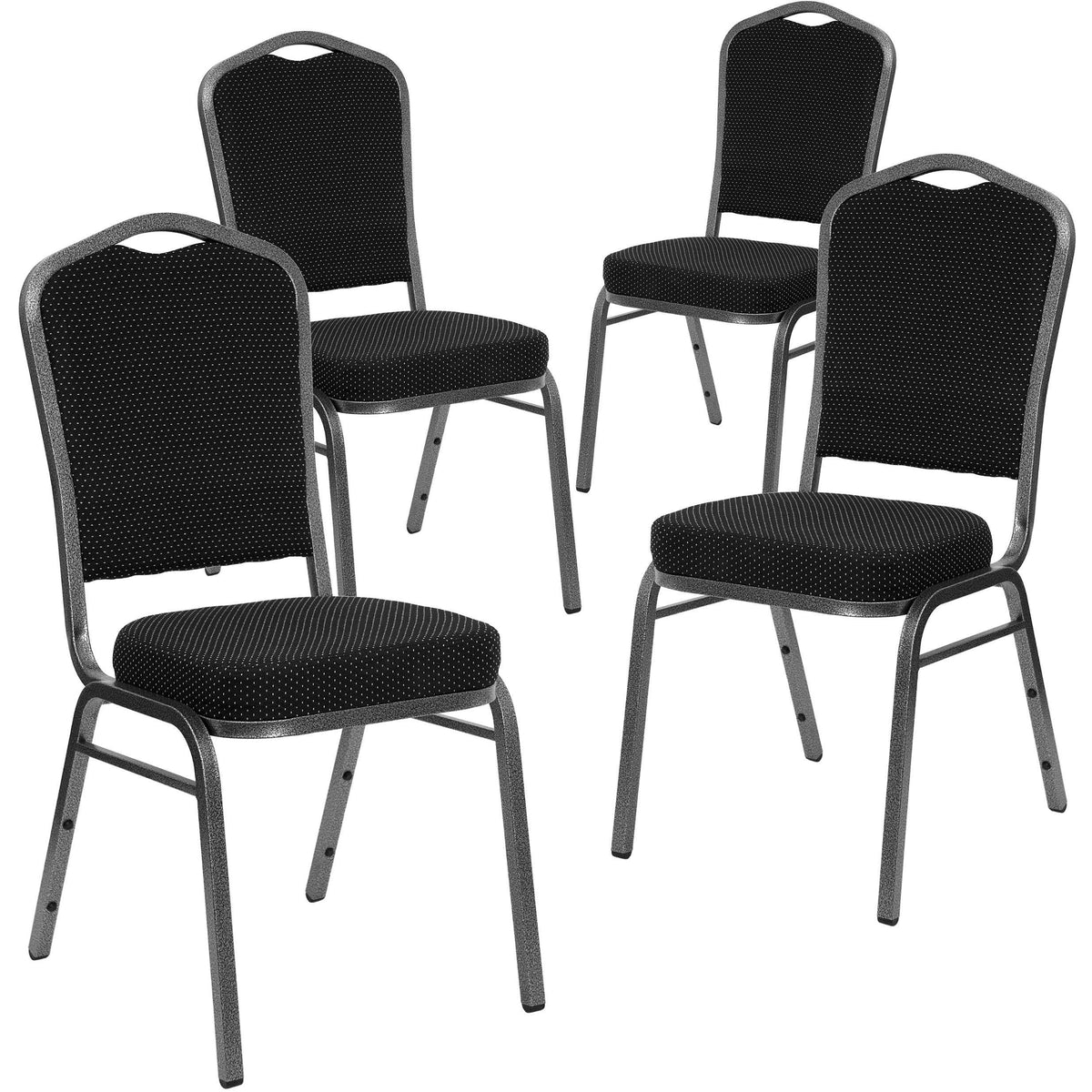 4 Pk Stacking Banquet Chair with 2.5 Thick Seat N855