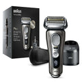 Rechargeable Wet Dry Electric Shaver with Clean Station Y18734