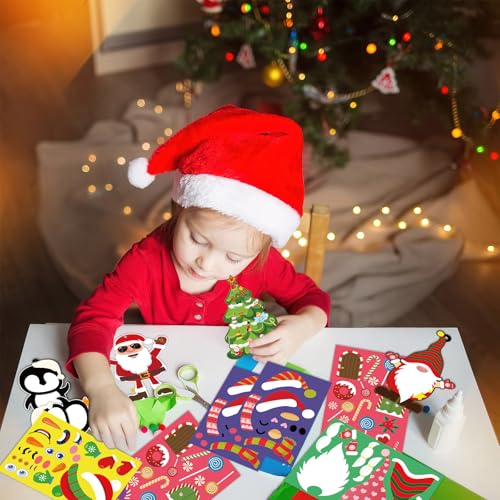 36 Pack Christmas Ornament Craft Kit D654