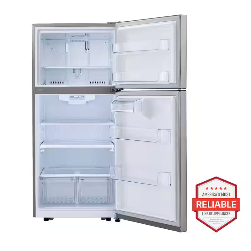 20 cu. ft. Top Freezer Refrigerator with Reversible Door in Stainless Steel K71238